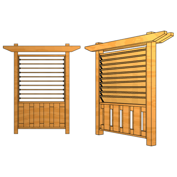 FLEX-fence-Building-a-Board-on-Board-Fence-with-Louvered-Top-4ft-Section.gif